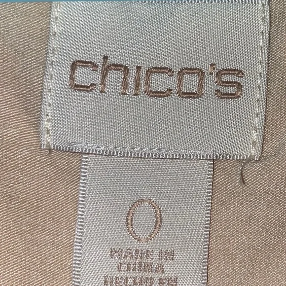 Chicos Gorgeous embroidered boho layered top Sm O - Picture 11 of 15